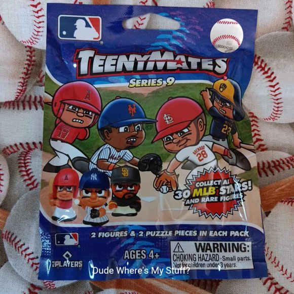 TEENYMATES SERIES 9 - NEW 2022 PACKAGE - EACH HAS 2 FIGURES & 2 PUZZLE PIECES - Picture 1 of 2